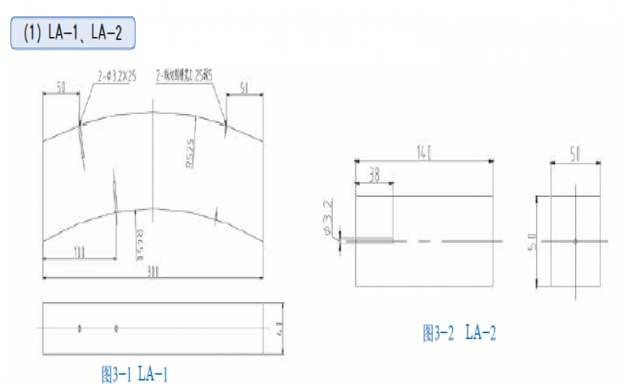LA-1，LA-2試塊 鐵道機(jī)車進(jìn)口輪箍、整體輾鋼輪輞超聲波探傷試塊
