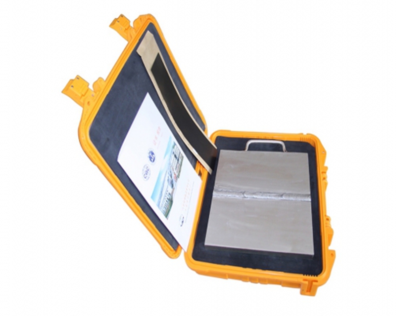 NDT training test block